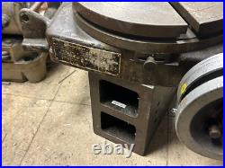 MACHINIST DrWy LATHE MILL Bridgeport 12 Rotary Table Set Up Fixture