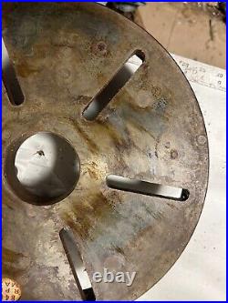 MACHINIST DrWy TOOL LATHE MILL Machinist Large 14 Lathe Face Plate