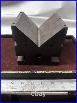 MACHINIST DrWy TOOL LATHE MILL Machinist Large Heavy V Block Set Up Fixture