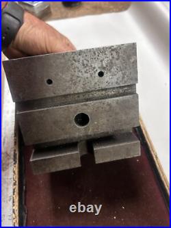 MACHINIST DrWy TOOL LATHE MILL Machinist Large Heavy V Block Set Up Fixture