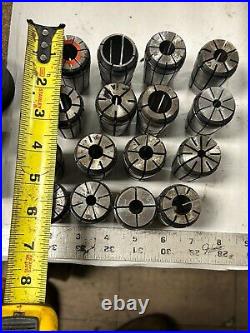 MACHINIST DrWy TOOL LATHE MILL Machinist Lot of Spring Collets