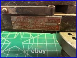 MACHINIST DrWy TOOL LATHE MILL Small Micro Di Arco Diarco No 1 Bender Tool