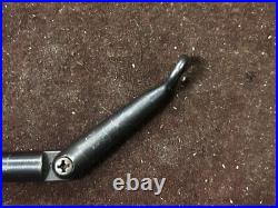 MACHINIST DrZk TOOL LATHE MILL VINTAGE MOORE 6 LONG DOG LEG Adjustable Angle
