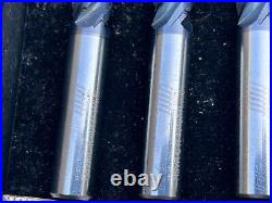 MACHINIST DrlCbA TOOLS LATHE MILL Lot of 9 Solid Carbide End Mill Cutters LtG