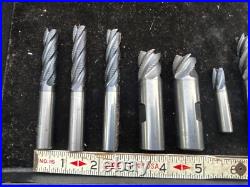 MACHINIST DrlCb LATHE MILL 12 Solid Carbide Inside Boring Cutters LtU