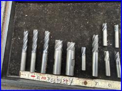 MACHINIST DrlCb LATHE MILL 12 Solid Carbide Inside Boring Cutters LtU