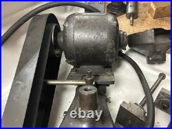 MACHINIST DrwY TOOL LATHE Machinist Large Dumore Tool Post Grinder # 77 022