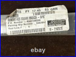 MACHINIST DsK LATHE TOOL MILL Machinist Dumont 9/16 Square Broach Tool