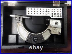 MACHINIST DsK TOOLS LATHE MILL Mahr Thread Snap Gage 45 85 With Extra Anvils