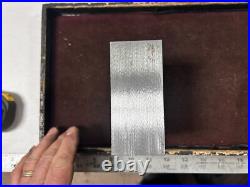 MACHINIST GrnCbE LATHE MILL Heavy Block Fixture Set Up Fixture Holes Threaded
