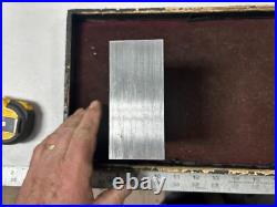 MACHINIST GrnCbE LATHE MILL Heavy Block Fixture Set Up Fixture Holes Threaded