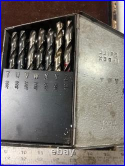 MACHINIST GrnFlCb TOOLS LATHE MILL Machinist Huot Drill Index with Drills