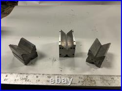 MACHINIST GrnFl TOOL LATHE MILL Machinist Lot Various V Block Set Up Fixtures