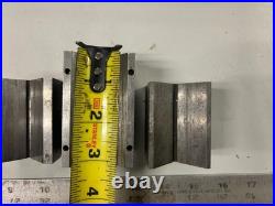 MACHINIST GrnFl TOOL LATHE MILL Machinist Lot Various V Block Set Up Fixtures