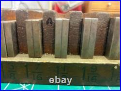 MACHINIST HmA LATHE MILL Set of Anton Precision Ground Parallel Blocks ...