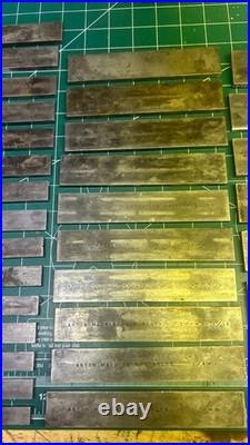 MACHINIST HmA LATHE MILL Set of Anton Precision Ground Parallel Blocks in Holder