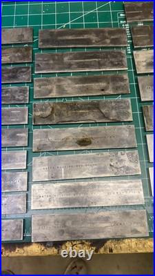 MACHINIST HmA LATHE MILL Set of Anton Precision Ground Parallel Blocks in Holder