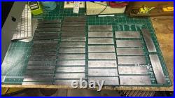 MACHINIST HmB LATHE MILL Set of Anton Precision Ground Parallel Blocks in Holder