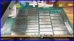 MACHINIST HmB LATHE MILL Set of Anton Precision Ground Parallel Blocks in Holder