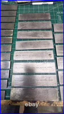 MACHINIST HmB LATHE MILL Set of Anton Precision Ground Parallel Blocks in Holder