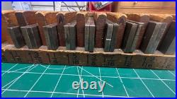 MACHINIST HmC LATHE MILL Partial Set of Anton Precision Ground Parallel Blocks