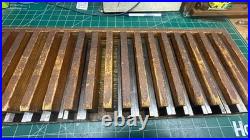 MACHINIST HmC LATHE MILL Partial Set of Anton Precision Ground Parallel Blocks