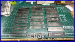 MACHINIST HmC LATHE MILL Partial Set of Anton Precision Ground Parallel Blocks