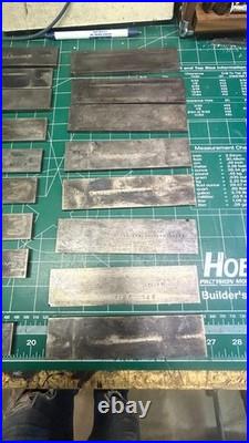 MACHINIST HmC LATHE MILL Partial Set of Anton Precision Ground Parallel Blocks