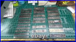 MACHINIST HmC LATHE MILL Partial Set of Anton Precision Ground Parallel Blocks