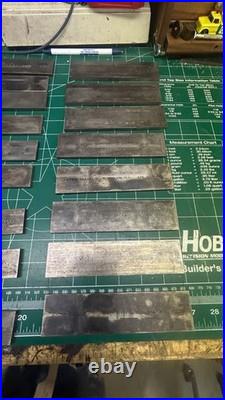 MACHINIST HmC LATHE MILL Partial Set of Anton Precision Ground Parallel Blocks