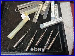 MACHINIST HmCb 8 LATHE MILL Lot Very Sharp End Mills Most Look Unused MACHINIST HmCb 8 LATHE MILL Lot Very Sharp End Mills Most Look Unused