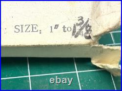 MACHINIST HmDrC LATHE MILL UNUSED IN BOX Phase II Expanding Mandrel 1 1 3/8