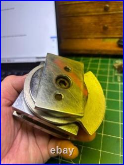 MACHINIST HmDrcB LATHE RARE Indexing Lathe Turret Tool Post Chrome