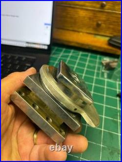 MACHINIST HmDrcB LATHE RARE Indexing Lathe Turret Tool Post Chrome