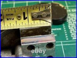 MACHINIST HmDrcB LATHE RARE Indexing Lathe Turret Tool Post Chrome