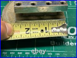 MACHINIST HmDrcB LATHE RARE Indexing Lathe Turret Tool Post Chrome