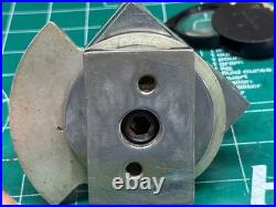 MACHINIST HmDrcB LATHE RARE Indexing Lathe Turret Tool Post Chrome