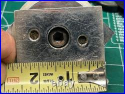 MACHINIST HmDrcB LATHE RARE Indexing Lathe Turret Tool Post Chrome