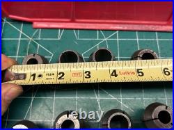 MACHINIST HmDrcB TOOL LATHE MILL Machinist Lot of Quick Switch Collets C