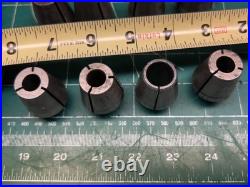 MACHINIST HmDrcB TOOL LATHE MILL Machinist Lot of Quick Switch Collets C