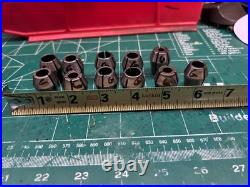 MACHINIST HmDrcB TOOL LATHE MILL Machinist Lot of Quick Switch Collets G