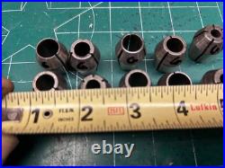 MACHINIST HmDrcB TOOL LATHE MILL Machinist Lot of Quick Switch Collets G