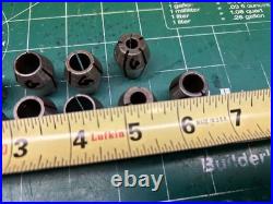 MACHINIST HmDrcB TOOL LATHE MILL Machinist Lot of Quick Switch Collets G