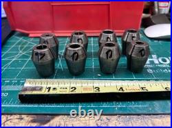 MACHINIST HmDrcB TOOL LATHE MILL Machinist Lot of Quick Switch Collets d