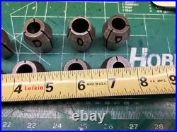 MACHINIST HmDrcB TOOL LATHE MILL Machinist Lot of Quick Switch Collets d