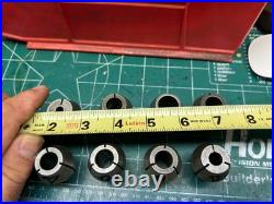 MACHINIST HmDrcB TOOL LATHE MILL Machinist Lot of Quick Switch Collets d
