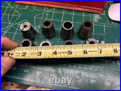 MACHINIST HmDrcB TOOL LATHE MILL Machinist Lot of Quick Switch Collets d