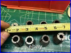MACHINIST HmDrcB TOOL LATHE MILL Machinist Lot of Quick Switch Collets d