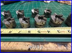 MACHINIST HmDrcbA TOOL LATHE MILL Lot of Various Double Sided Spot Facer Cutters