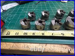 MACHINIST HmDrcbA TOOL LATHE MILL Lot of Various Double Sided Spot Facer Cutters